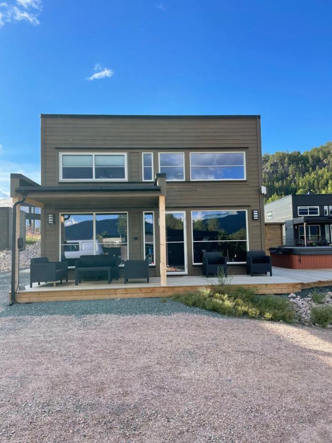 Exclusive Funkis Cabin, Lake View, Rooftop Terrace, Jacuzzi, Sauna, Close To Golf And Alpine Vrådal Eksteriør billede